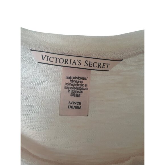 Victorias Secret Light Pink Short Sleeve Flowy Top - Picture 2 of 4